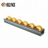 HSTE-28D PE Zin plating sliding Track Combinable Joint sliding roller
