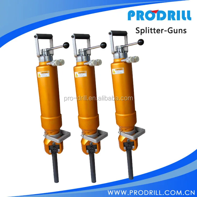 
42 45mm core PD42 350 hydraulic rock crack machine, concrete and stone splitter for mining 