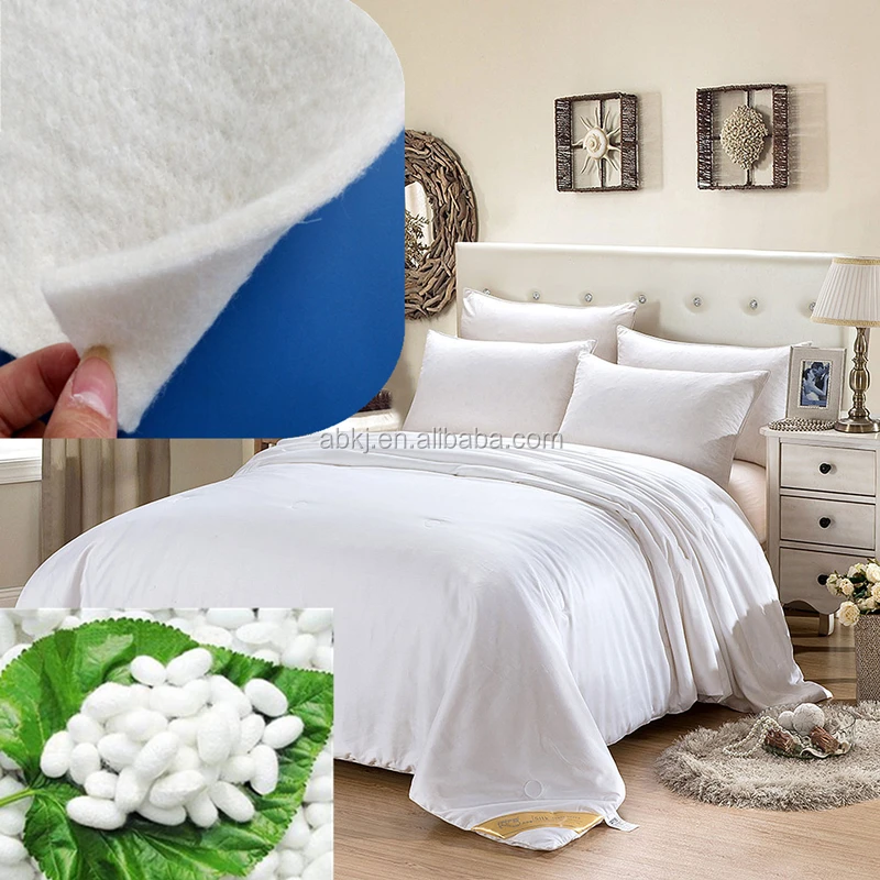 
Pure Mulberry Silk Wadding China Supplier Silk Fiber Wadding 