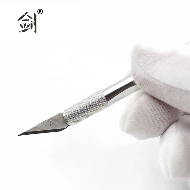 premium aluminum handle art craft hobby knife