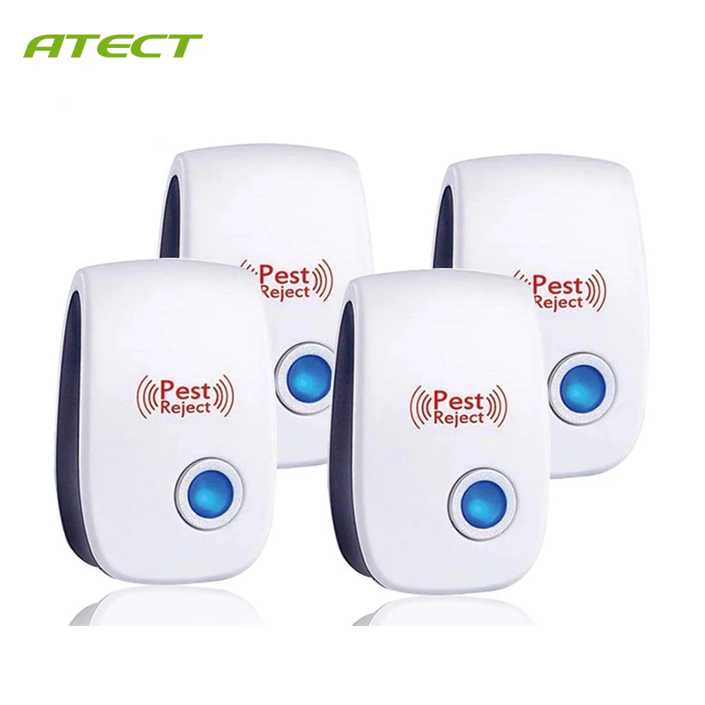 

2021 Louse Mouse Pest Repeller / Ultrasonic Mosquito reject electronic pest dispeller, White