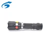 Zoomable Rechargeable Red Green White Yellow Multi Color Flashlight Traffic Led Railway Signal Torch