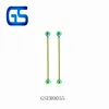 rainbow color straight bar ear cartilage piercing body jewelry