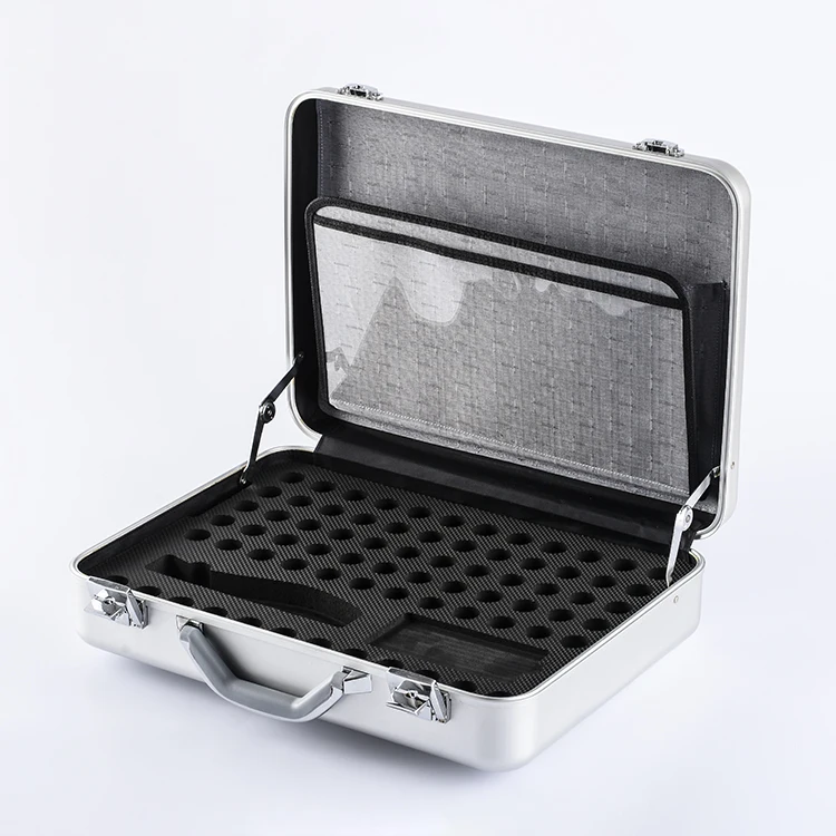 High Quality custom Hard Aluminum Briefcase With Foam Buy Aluminum