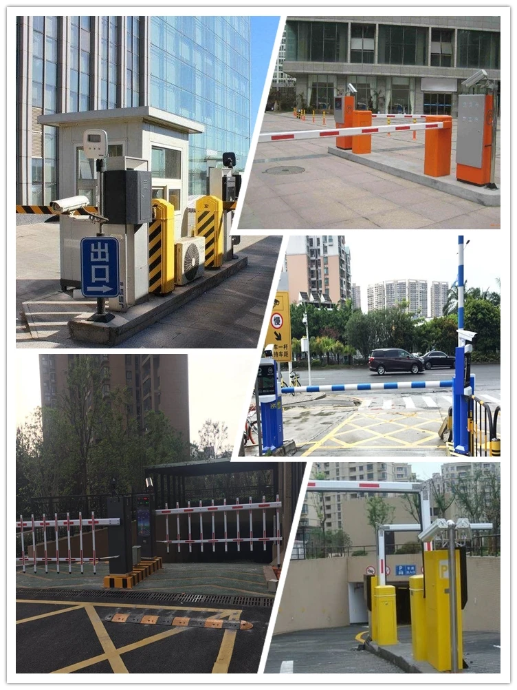 Security LPR smart parking system with automatic recognition camera and ip camera for China product