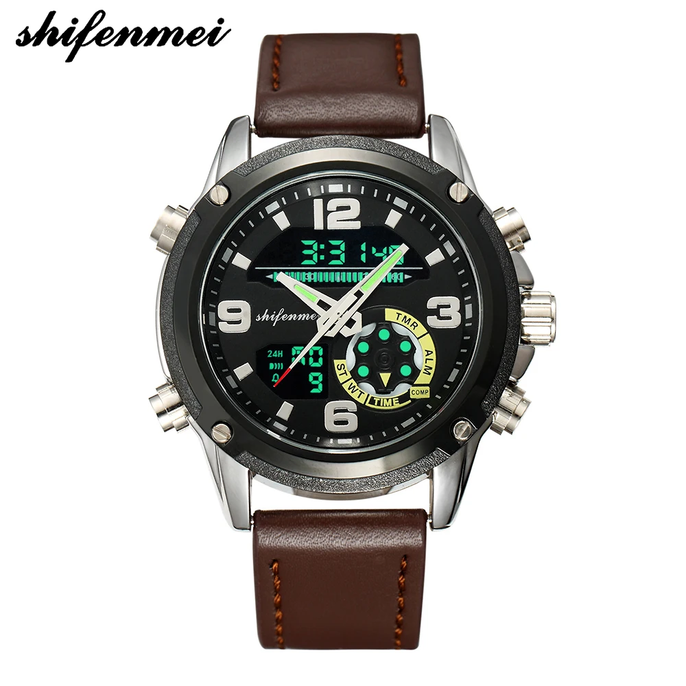 

Newest Shifenmei 1132 Best selling fashion business men's leather watch Reloj Hombre