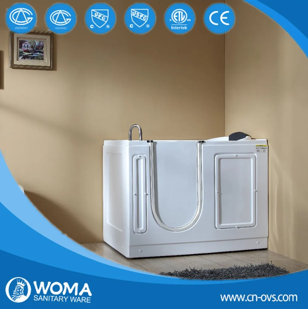 Foshan Factory Walk In Tub Shower Combo With Low Stepin Height 100mm