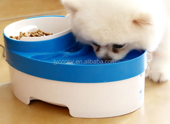 Hard Plastic Automatic Sensor Pet Feeder Dog And Cat Bowl Ajsxu