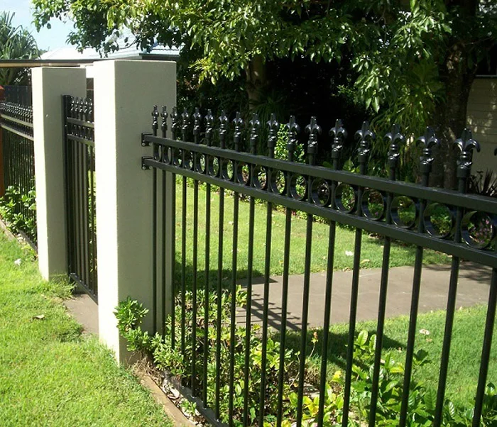 Black Commercial Steel Fencing Finial Top Iron Fence For Sale Buy