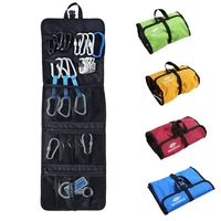 

Rock Climbing Mountaineer Carabiner Rope Equipment Organizer Storage Bag