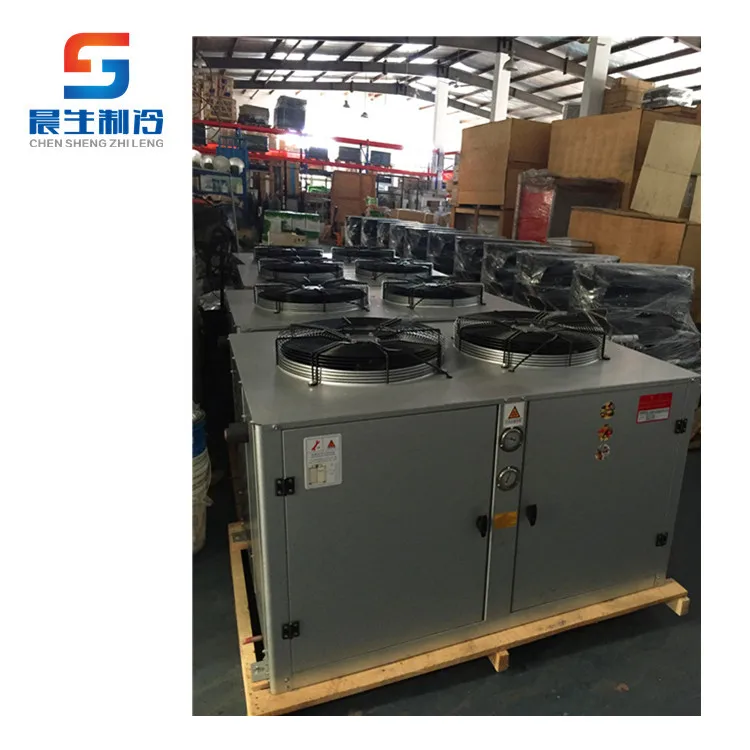 
Side blower condensing unit semi-hermetic compressor air cooled 