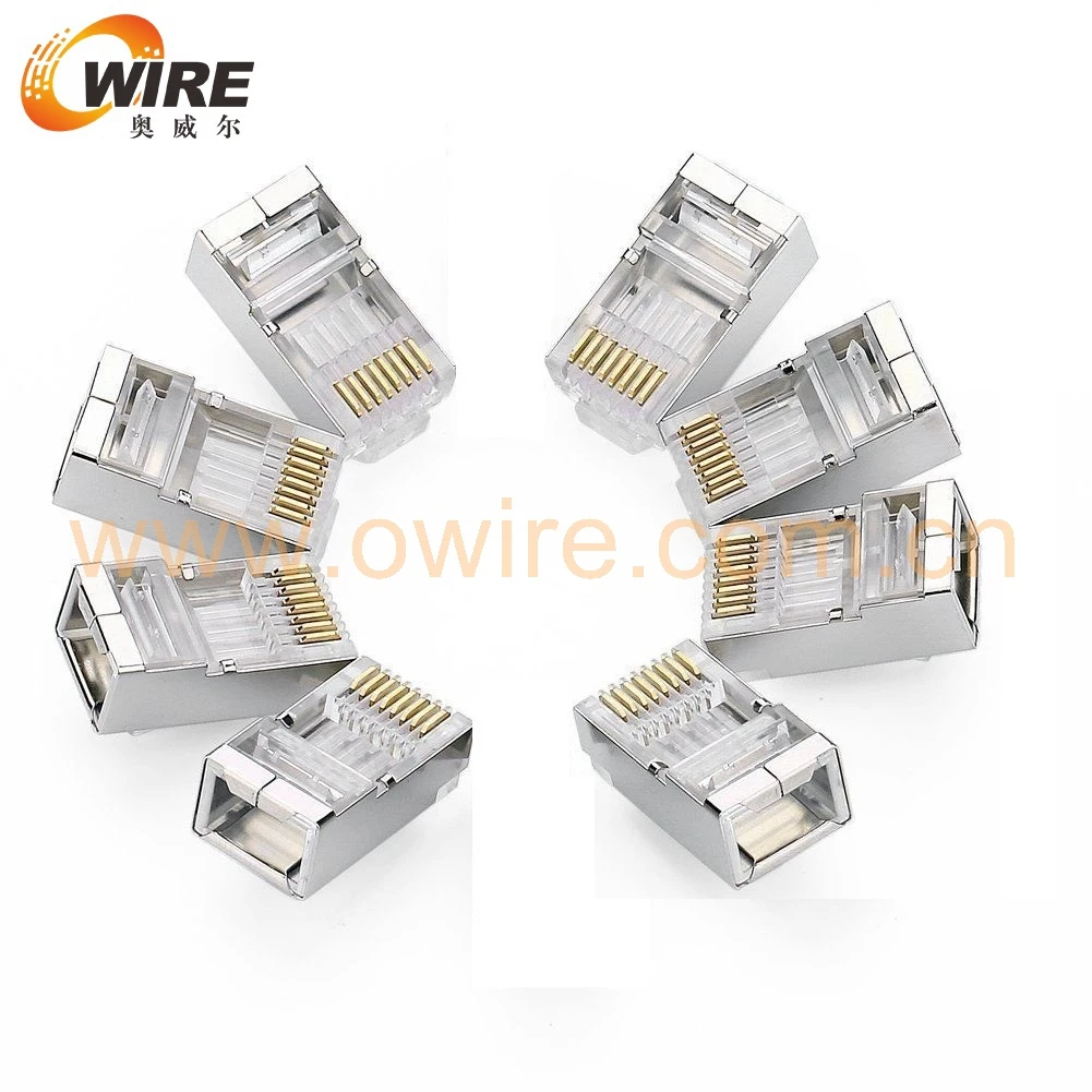 Rj45 Cat6 Male Female Armored Connector With Free Sample Rj45 Keystone Jack Buy Cat6 Armored 0935