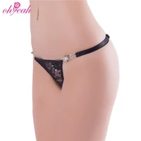 

Black Women G-string Transparent Ladies Underwear Panties