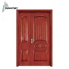 Apartment main models add window to solid wood internal wooden door
