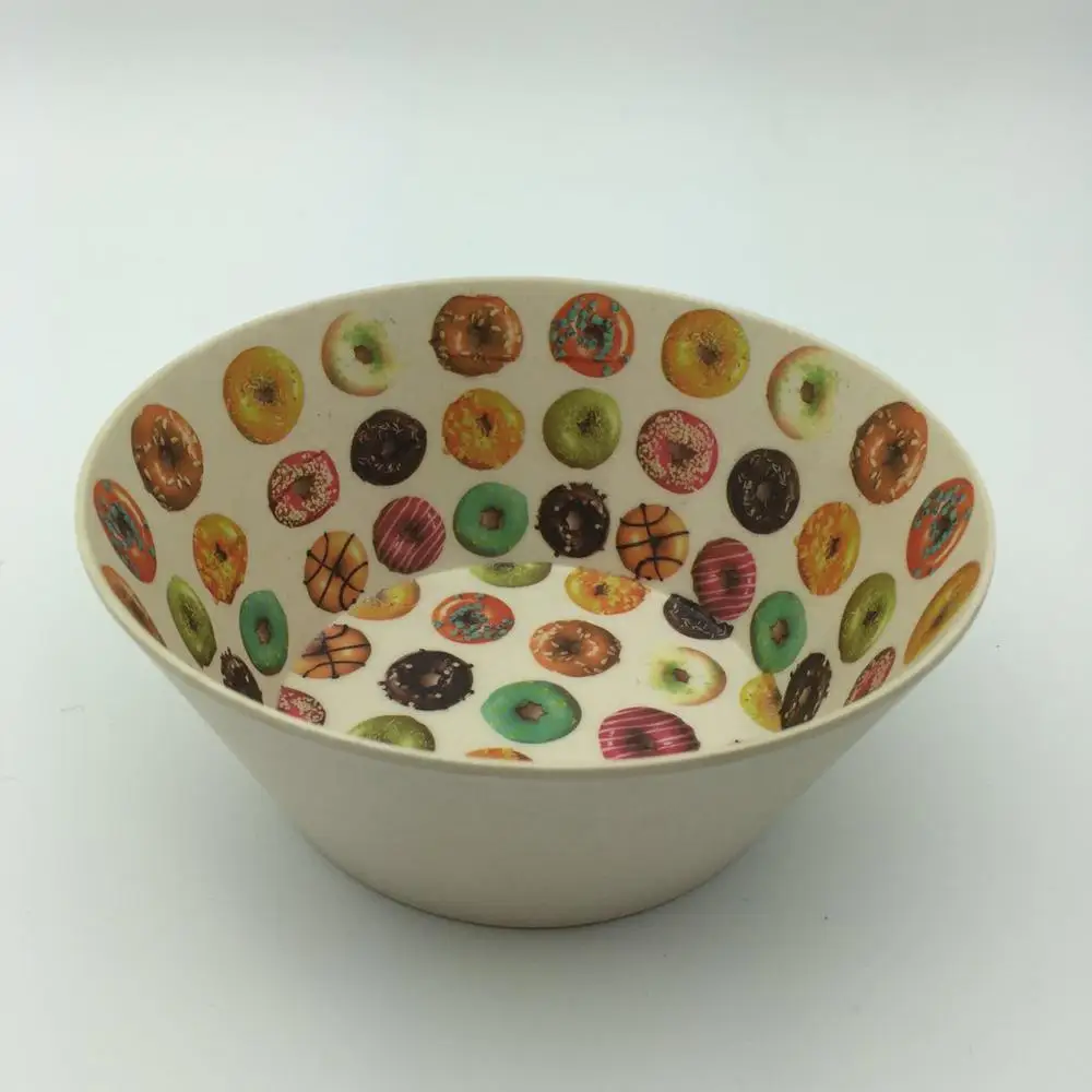Biodegradable Ecofriendly Bamboo Fiber Printed Salad Bowls Buy