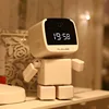Indoor security HD wireless mini baby monitor two-way voice intercom p2p robot camera ip wifi for smart home security