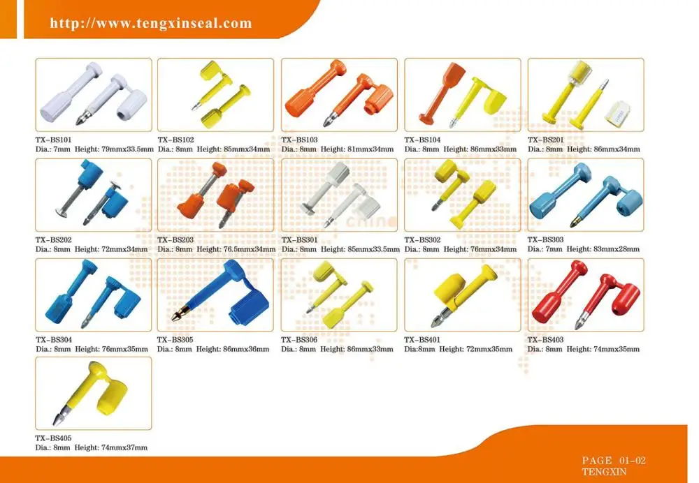 High Security Container Seals Uline Snap Bolt Seal Buy Seals Uline