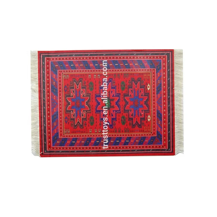 Vintage persian style woven rug carpet mouse pad