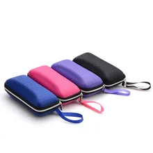 Lanyard zipper flower vintage glasses box sunglasses box sunglasses case sunglasses glasses case