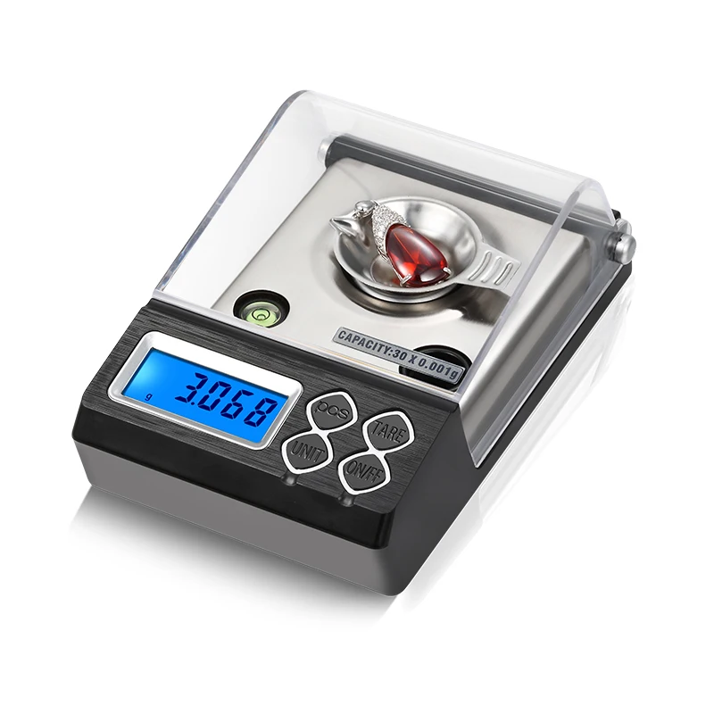 2018 New nice design 30g digital diamond pocket jewelry scale 0.001 high quality