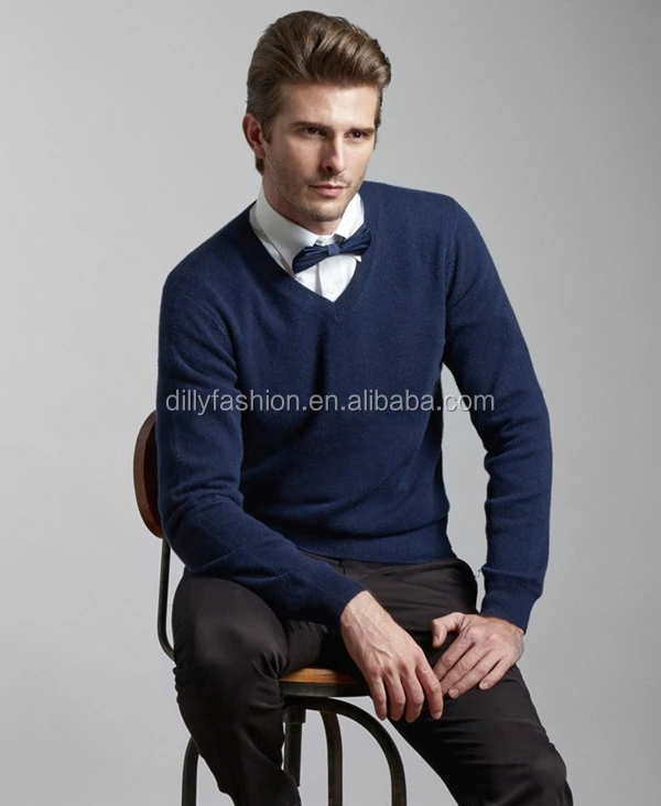 Men Cashmere Silk Sweater V Neck Sweater Knitting Pattern Men Cashmere Silk Sweater V Neck Sweater Knitting Pattern