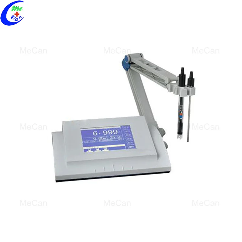 Large LCD touch screen PH meter