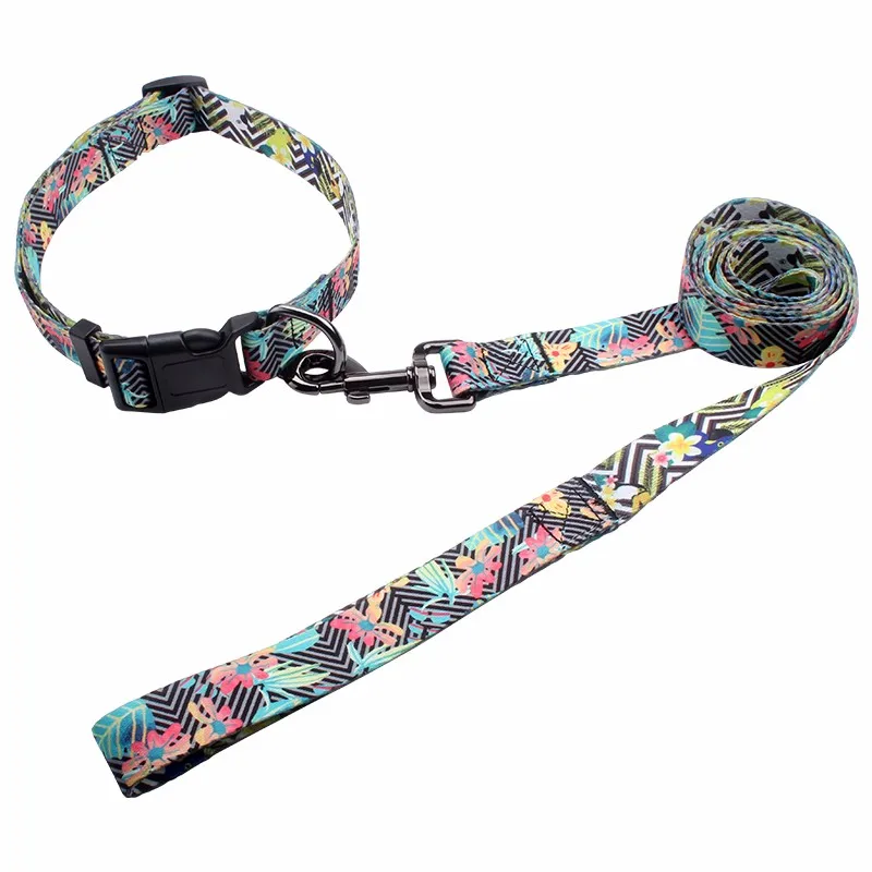 

China wholesale customized fashion small medium large dog collar and leash set, Customized,as your request for paper dog collar leash