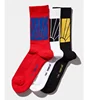 Striped tube hip hop cotton socks street dance sports socks
