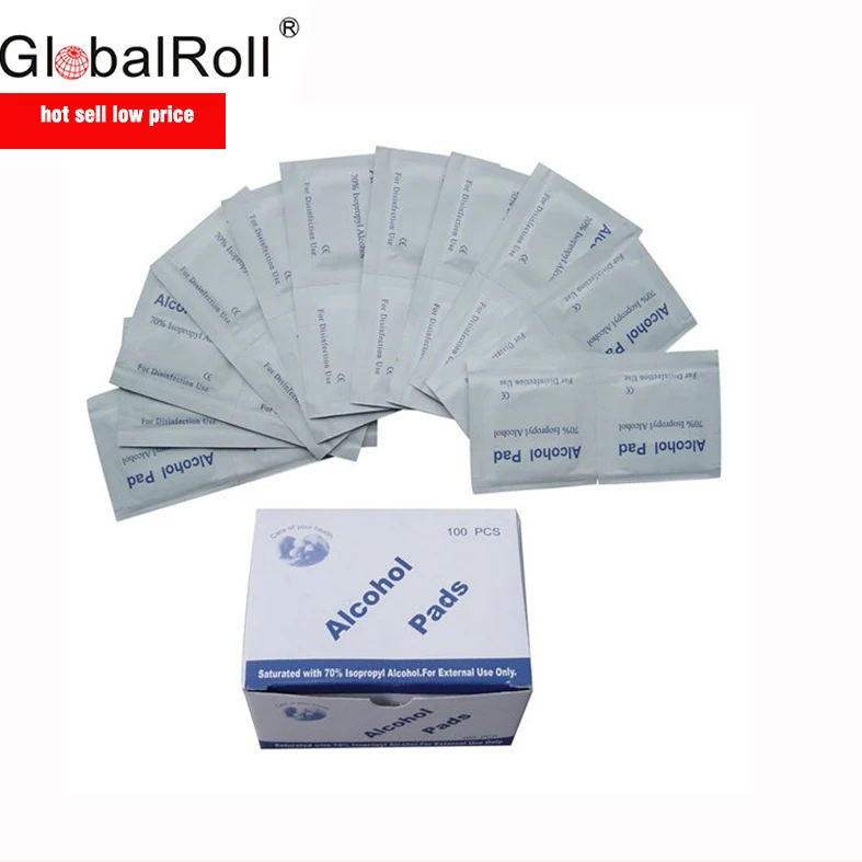 70% isopropyl antiseptic alcohol cleaning wipe for mobile phone
