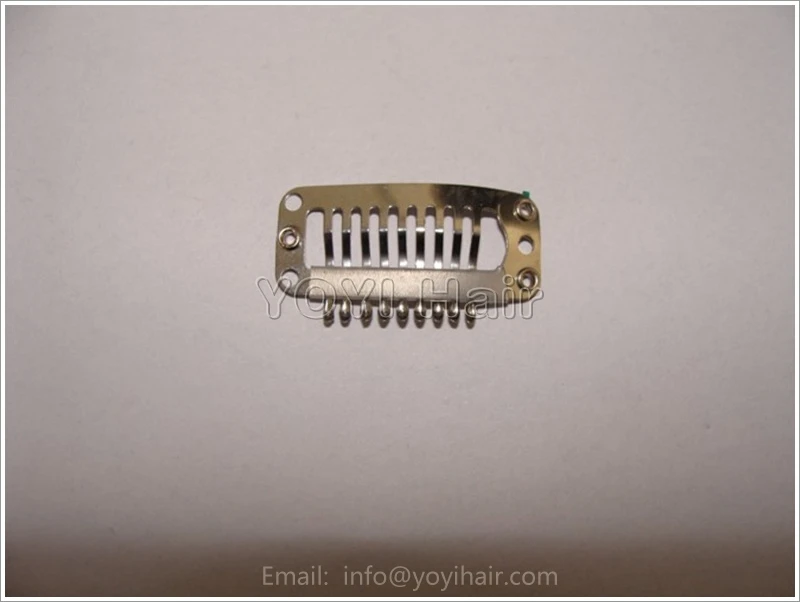 a different types hair clips