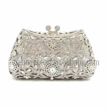 diamante evening bag