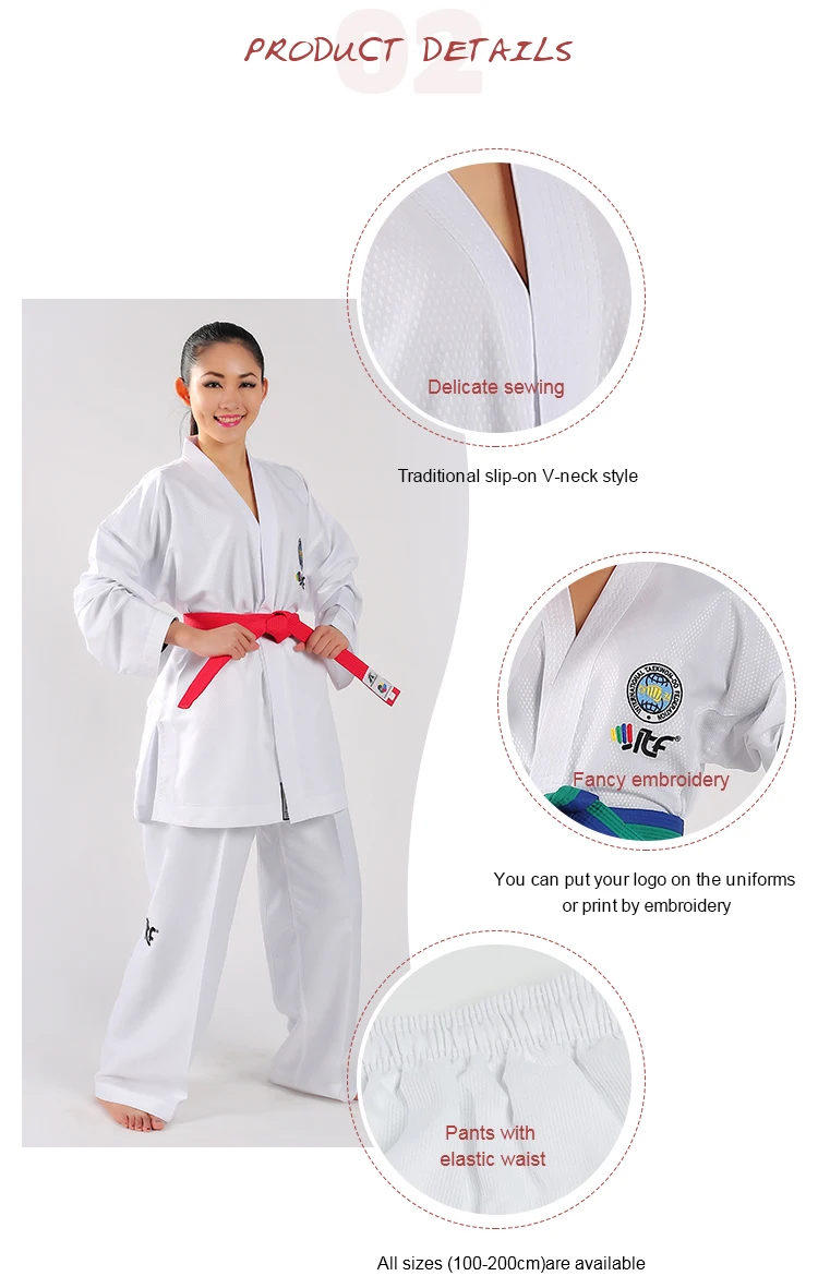 YES Martial arts Beginner Uniform/Taekwondo Beginner Dobok/Basic Dobok/All Size 