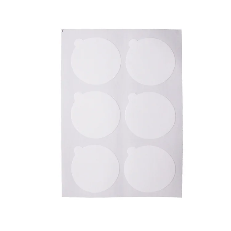 

Beiqili Disposable Eyelash Glue Holder Pallet Eyelash Extension Glue Pads Stand on Eyelash Jade Stone Small Size 2.5cm