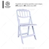 Wholesale outdoor wedding white polycarbonate folding chair