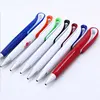 good quality promotional swan flamingo pen plastic hook super extra larger white body ball point pen with logo