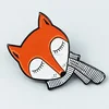 Small birds lapel pins soft enamel logo / back clutch enamel pins
