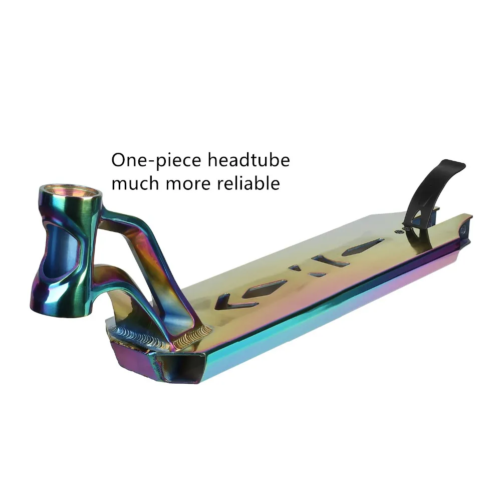 Vokul New Pro Scooter Deck,Rainbow Pro Scooter Deck,Neo Chrome Pro