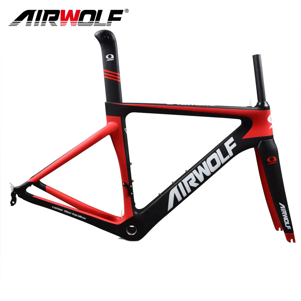 

Airwolf China carbon frame road bike full Toray T800 road frame carbon