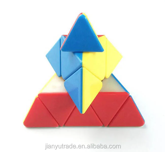 hot selling small triangular pyramid abnormity portable cube