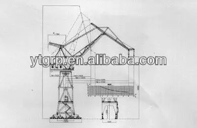 Mobile Harbour Portal Crane with Grab or Hook