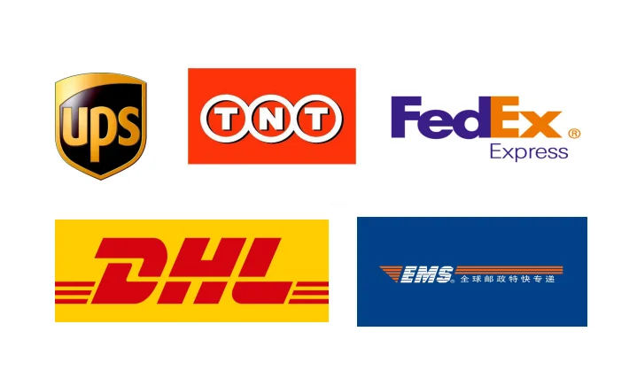 装运 fedex,ups,dhl,tnt,快递.