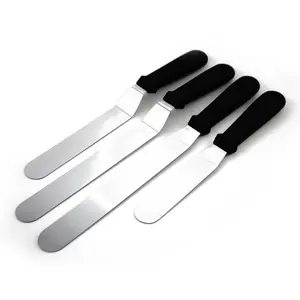 Image of Cake Tools Offset And Straight Icing Spatula Set For Baking Cake Decorating SW-BS100