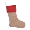 Child Merry Christmas Present Gift Large Plain Christmas Stocking