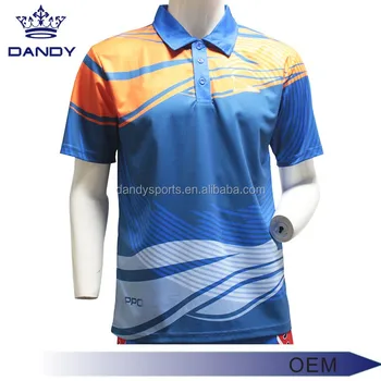 2017 New Style 100%polyester Polo T-shirt Custom Sublimation Polo T ...