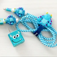 

2018 New Cute Cartoon Logo Cable Charger Protector for IPhone