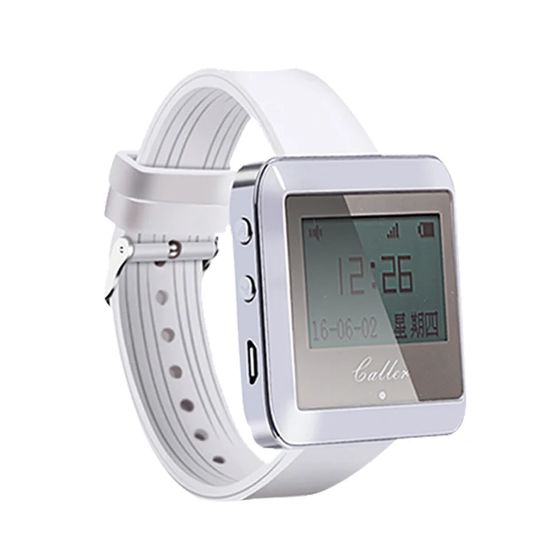 
Ringbell Wireless Pager System for Restaurant with Wrist Watch RRingbell Wireless Pager System for Restaurant with Wrist Watch