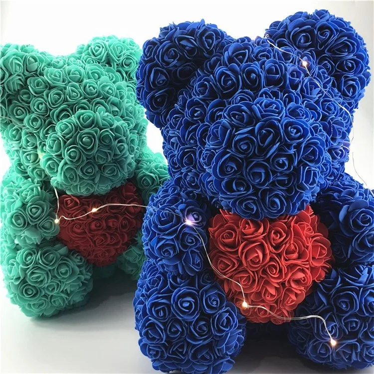 artificial teddy bear flower