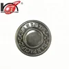 nickel free and eco friendly vintage metal material silver alloy denim jeans button and rivet