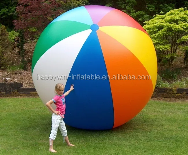 Beach Ball Promotion Pvc Inflatable Glow Beach Ball,Wholesale Custom