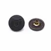 Custom made fancy logo embossed big press metal snap button for garment